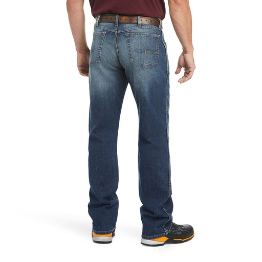 Ariat Men's Rebar M3 Loose DuraStretch Basic Stackable Straight Leg Jean - AI5B4 - Sierra Blue - 30x30 - 2