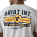 Ariat Mens Short Sleeve Shirt, Grey Banner Badge Western Graphic Tee - AI9BT - Heather Grey - Small - Each - 2