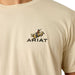 Ariat Mens Short Sleeve Shirt, Ride Em Cowboy Western Graphic Tee - AI9DG - Tan - Small - Each - 5