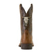Ariat Men's Sport Steer Skull Boots - AI6BW - Sandstorm & Chocolate - 7 D - 5