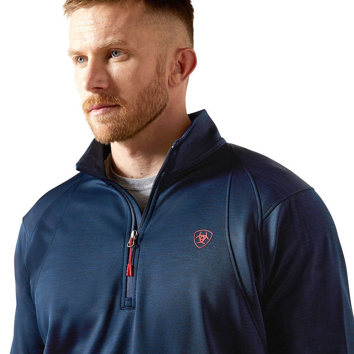 Ariat Mens Team EQ 1/4 Zip Pullover - AIBGE - Navy - Xlarge - Each - 3