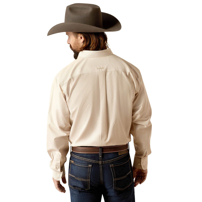 Ariat Men's Wrinkle Free Graysen Longsleeve Shirt - AI56L - Gold - Small - 2