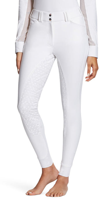 Ariat Tri Factor EQ Grip Full Seat Breech - AI469 - White - 24R - 9