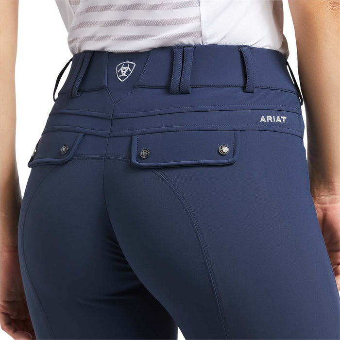 Ariat Tri Factor EQ Grip Knee Patch Breech - AI43J - Blue Nights - 24R - 14