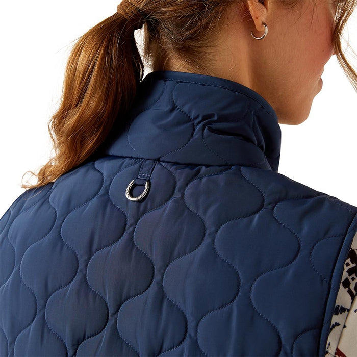 Ariat Womens Ashley 2.0 Insulated Vest – Lightweight Warmth, Tailored Fit, Weather - Resistant - AIBF4 - Blue - Xsmall - Each - 3
