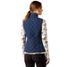 Ariat Womens Ashley 2.0 Insulated Vest – Lightweight Warmth, Tailored Fit, Weather - Resistant - AIBF4 - Blue - Xsmall - Each - 2