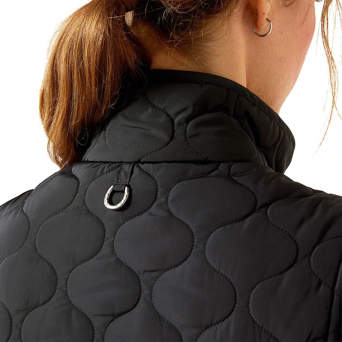 Ariat Womens Ashley 2.0 Insulated Vest – Lightweight Warmth, Tailored Fit, Weather - Resistant - AIBFA - Black - Xsmall - Each - 7