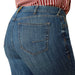 Ariat Womens Bessie Perfect Rise Slim Trouser Jeans - AI8LY - Blue - 27 S - Each - 3