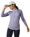 Ariat Women's Breathe 1/4 Zip Baselayer - AI276 - Dusky Granite - Medium - 31