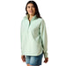 Ariat Women's Breeze Logo 1/2 Zip Fleece Sweatshirt - AIBQQ - Aqua - XSmall - 4