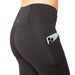Ariat Womens Eos 2.0 Knee Patch Riding Tights – Performance Equestrian Leggings with Pockets - AIBC8 - Black - Xsmall - Each - 5