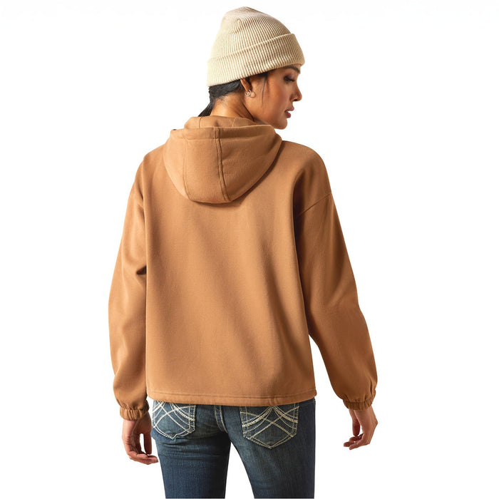 Ariat Womens Essential Hoodie - AI8DZ - Brown - Small - Each - 5