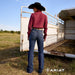 Ariat Women's High Rise Vivienne Slim Trouser Jeans - Stretchy, Arena - Ready & Casual Wear - AI3EG - Blue - 24 R - 1 ct - 6