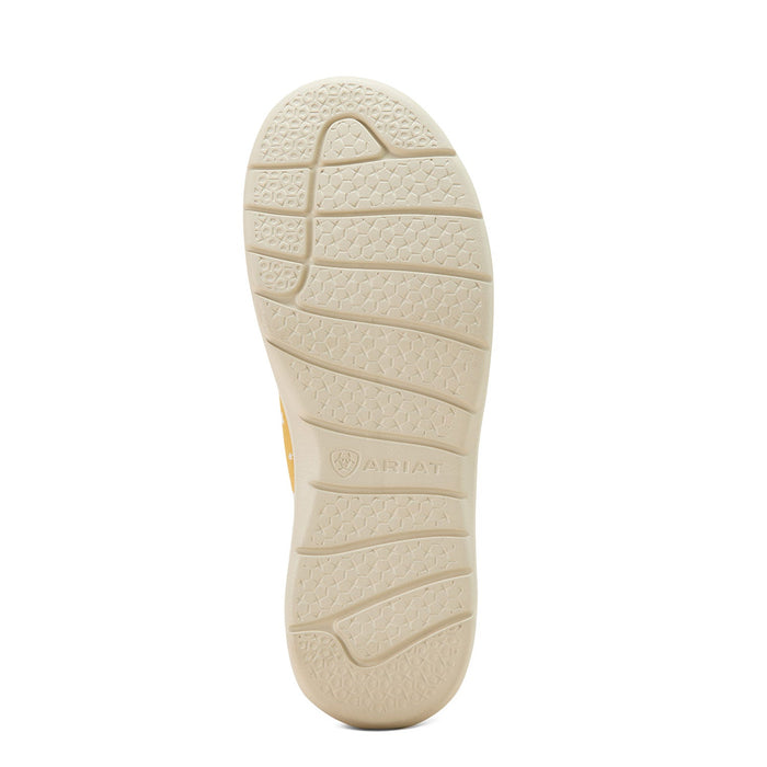 Ariat Women's Hilo Casual Slip - On Shoes with No Tie - Laces – Comfortable Everyday Wear - ADJN - 7 - Mustard Steer Head - Regular - 14