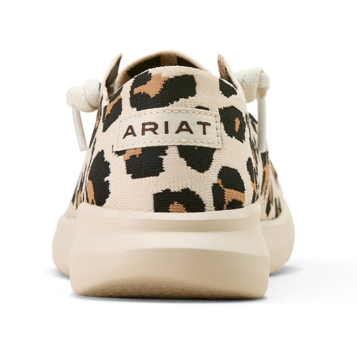 Ariat Women's Hilo Casual Slip - On Shoes with No Tie - Laces – Comfortable Everyday Wear - AI3BH - 6 - Light Leopard - Regular - 41