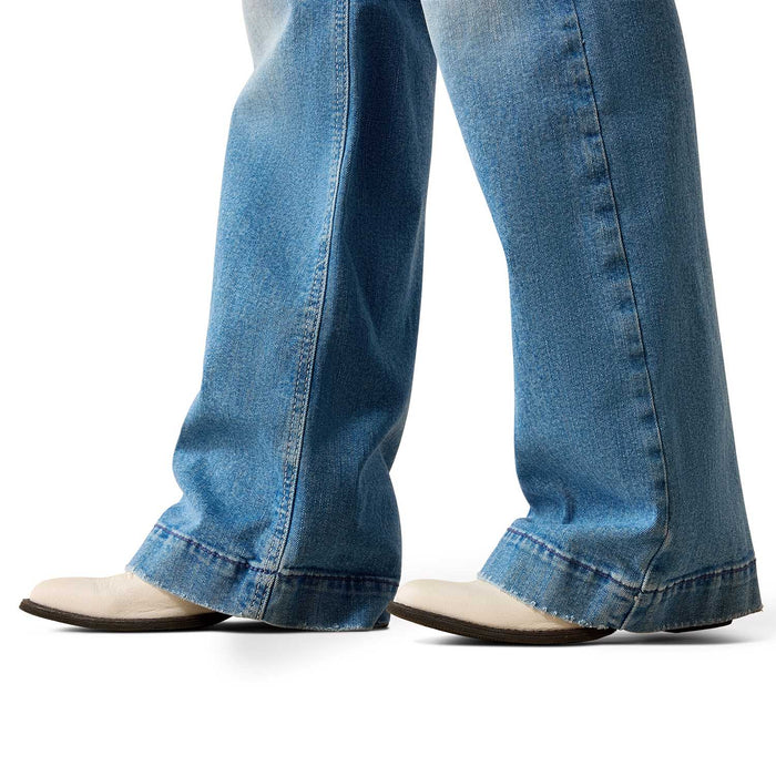 Ariat Women's Mid Rise Clara Trouser Jeans - AI3BT - Blue - 24 R - 1 ct - 5