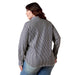 Ariat Women's Railroad Stripe Long Sleeve Shirt - AI578 - Indigo Stripe - Small - 2