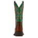 Ariat Women's Round Up Wide Square Toe StretchFit Western Boot - ADJF - Brown - 8B - 5