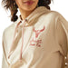 Ariat Womens Stitched Hoodie - AI8DN - Oyster Grey - Small - Each - 6