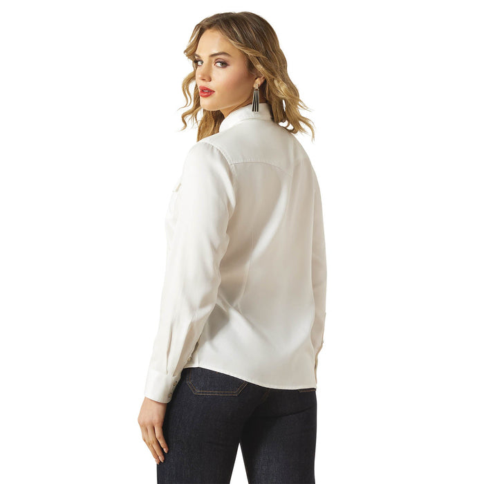 Ariat Womens Timeless Western Shirt - AI8CQ - White - Small - Each - 2