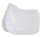 Arma Lite Dressage Saddle Pad with Contoured Spine and Girth Loops - SEP2AP - White - 2