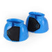Arma Smooth Gloss Bell Boots for Horses, Pair - SEP2AY - Bright Blue - Full - 2
