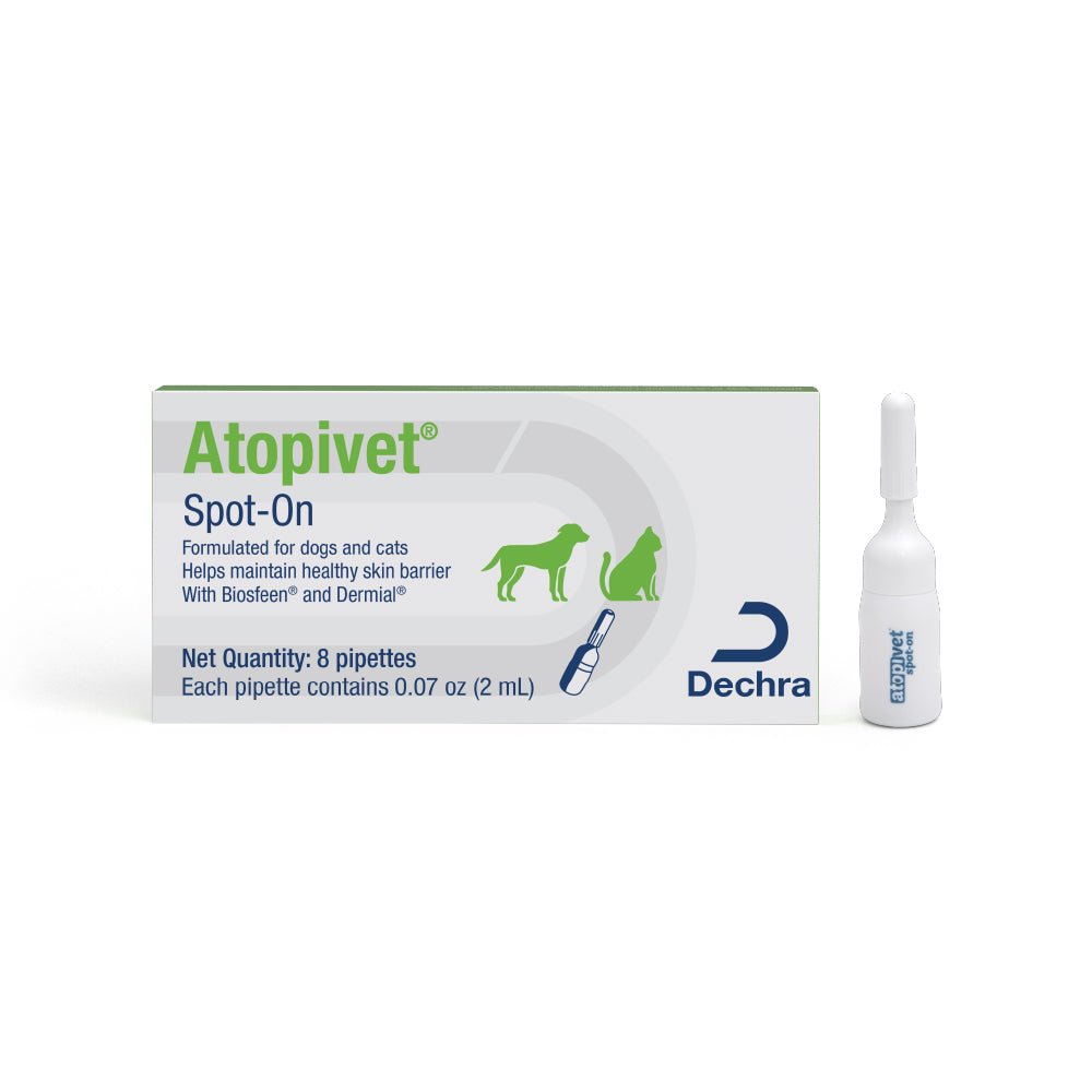 Atopivet Spot-On, 8 x 2 mL Pipettes for dogs and cats — Lambert Vet ...