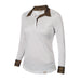 Aubrion Ladies Equestrian Style Long Sleeve Show Shirt - SEP4SP - Xsmall - Floral - 3