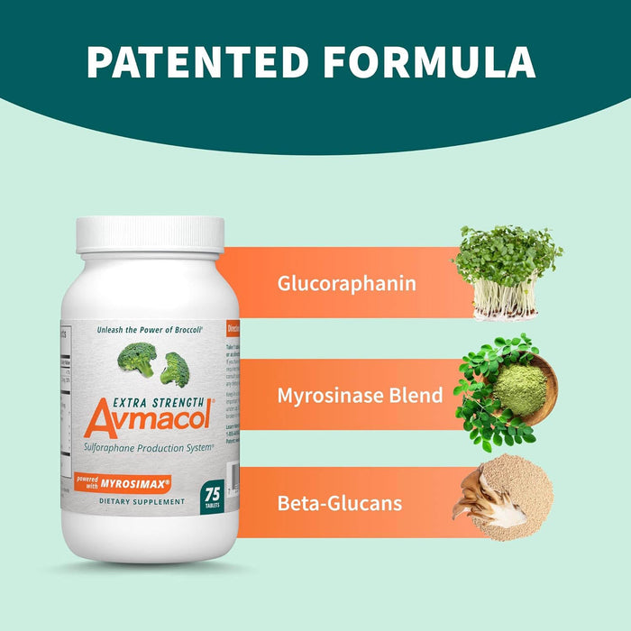 Avmacol Extra Strength for Adults and Children, Moringa, Tablets - 2FXJ - 75 Tablets - 3