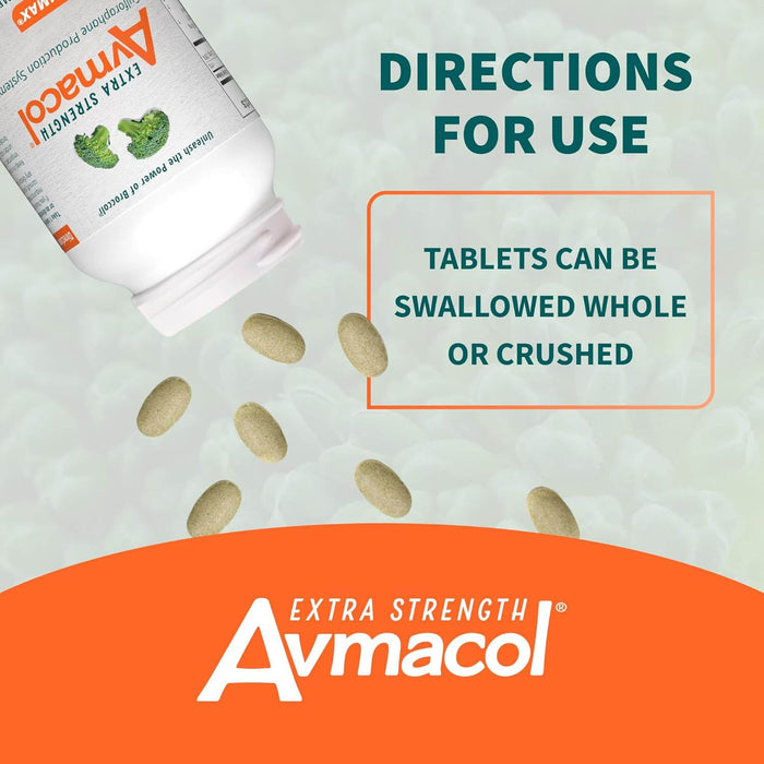 Avmacol Extra Strength for Adults and Children, Moringa, Tablets - 2FXJ - 75 Tablets - 8
