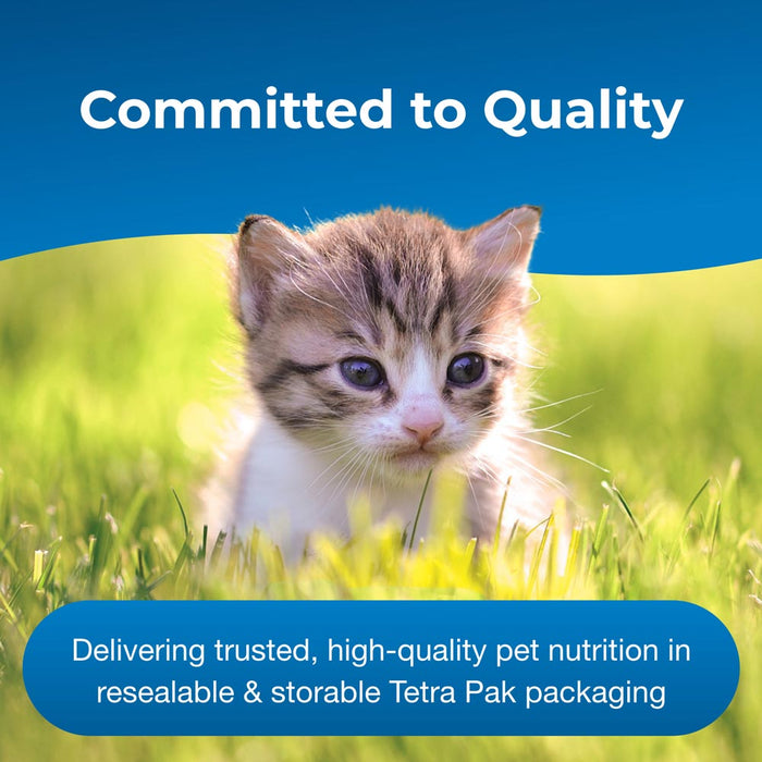 PetAg KMR Kitten Milk Replacer Liquid Supplement Ready-to-Feed Formula with Vitamins 16 fl-oz Size 16 oz
