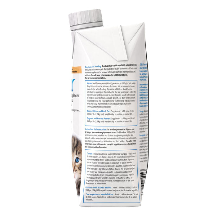 PetAg KMR Kitten Milk Replacer Liquid Supplement Ready-to-Feed Formula with Vitamins 16 fl-oz Size 16 oz