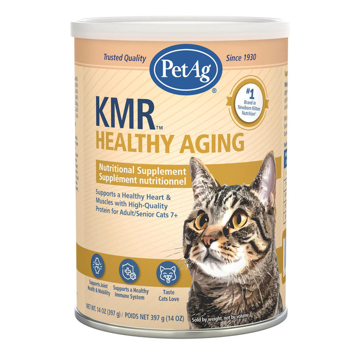 PetAg Healthy Aging Powder for Cats, 14oz, Size 14 oz.