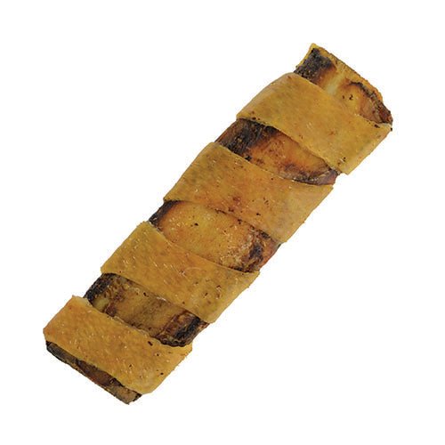 Beef Rib Roller Bone with Pork Skin, Single - 4GWY - Beef Brine with Pork Skin - 7" - 1 ct - 1