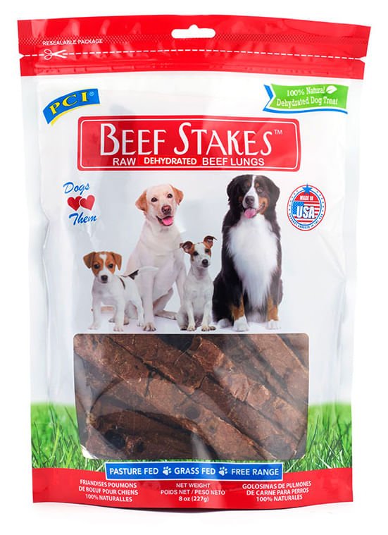 Beef Stakes, 8oz for dogs — Lambert Vet Supplies