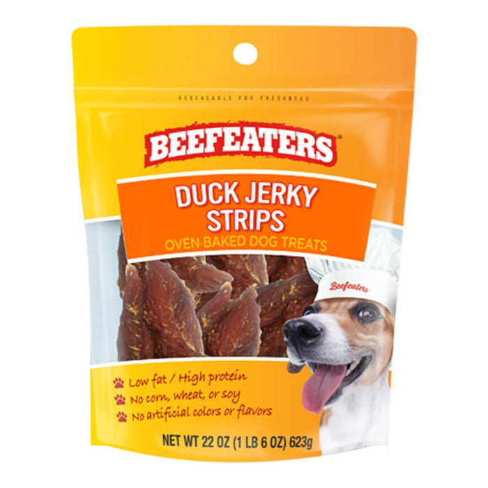Beefeaters Duck Jerky Strips - 031BE-02315 - Duck - 22 oz - 12
