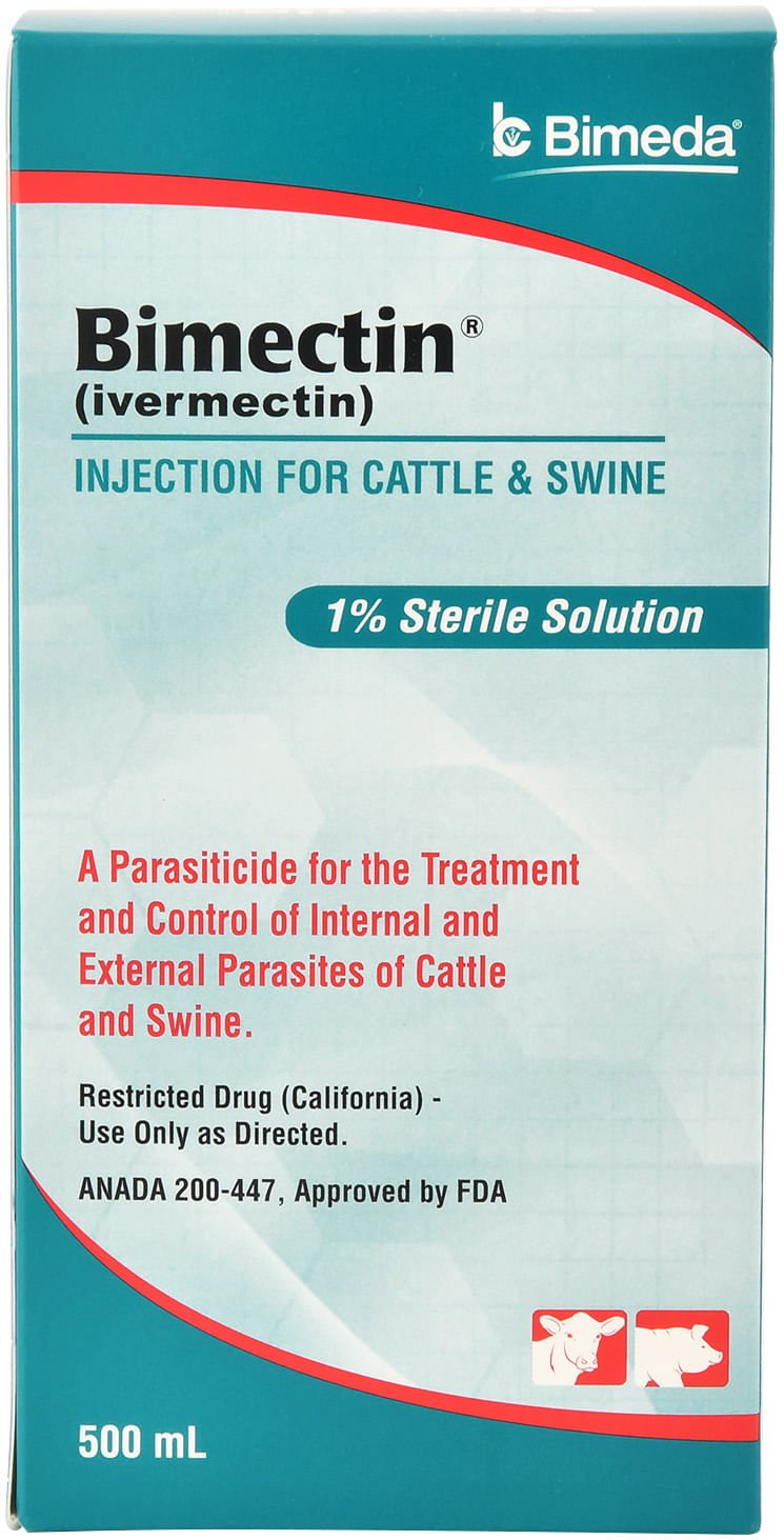 Bimectin Injectable Cattle & Swine Wormer — Lambert Vet Supplies