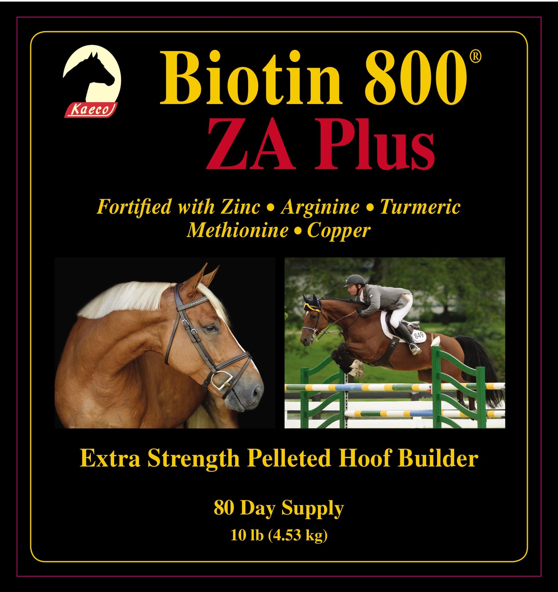 Biotin 800 ZA Plus for Horses, Pellets — Lambert Vet Supplies