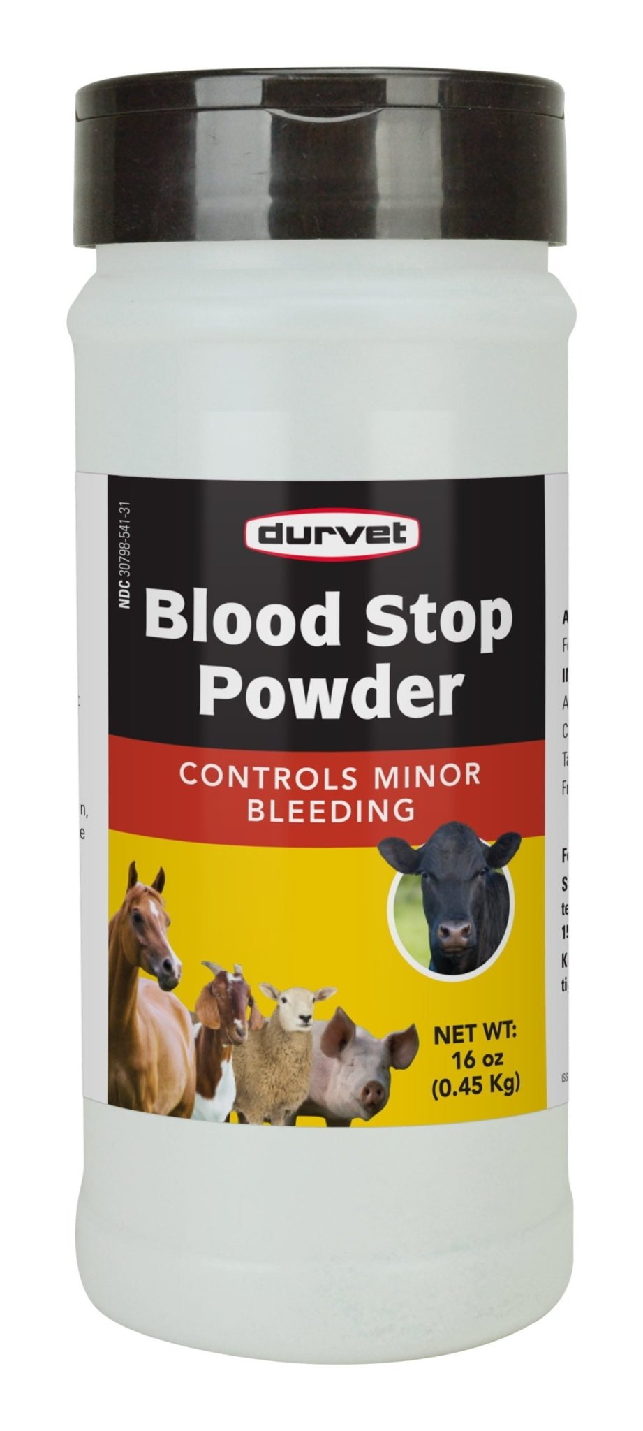 Durvet Blood Stop Powder, 16 oz — Lambert Vet Supplies