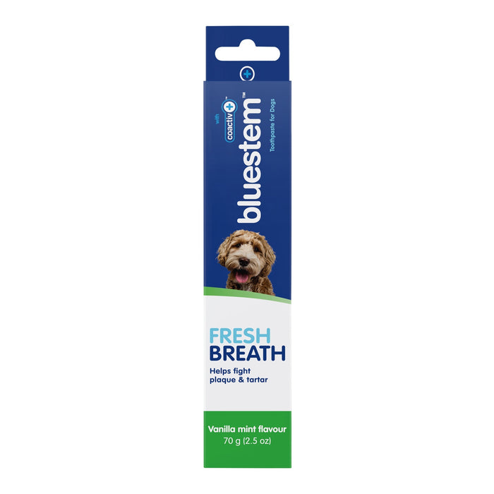bluestem Toothpaste for Dogs with Coactiv+ Vanilla Mint Flavored, 2.5 oz - 018DP-FG0511 - Vanilla Mint - 2.5 oz - 1 Tube - 1