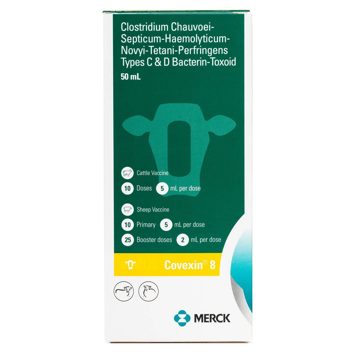 Bovilis Covexin 8 for Sheep and Cattle (7-way Blackleg w/ Tetanus ...