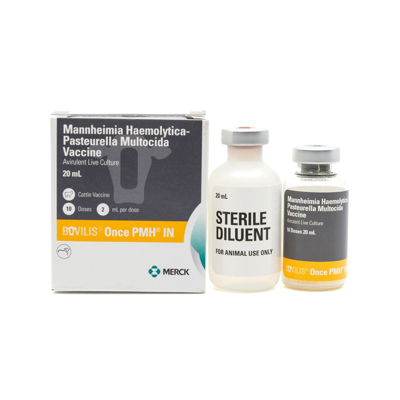 Bovilis Once PMH IN Cattle Vaccine for Dual Bacterial Pneumonia ...