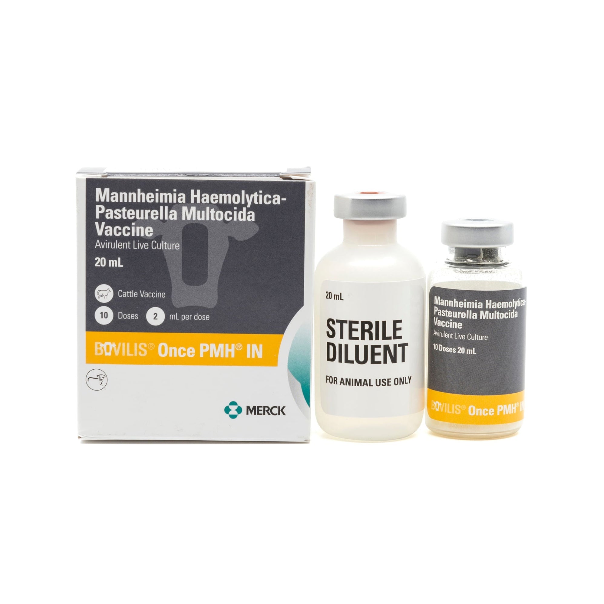 Bovilis Once PMH IN Cattle Vaccine for Dual Bacterial Pneumonia ...