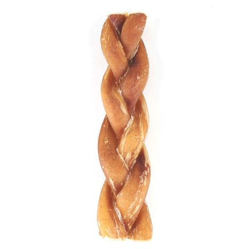 Braided Bully Split Dog Treat – All - Natural, Single Ingredient, Long - Lasting Chew - PCI3M - Beef - 7" - 1 - 1
