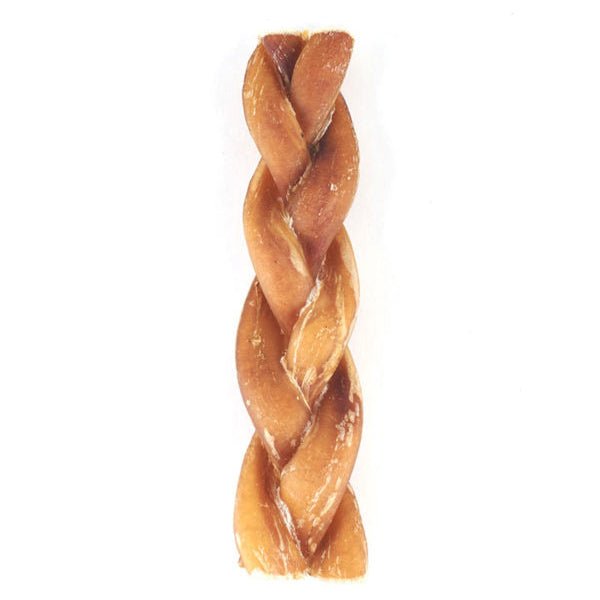Braided Bully Split Dog Treat – All - Natural, Single Ingredient, Long - Lasting Chew - PCI3M - Beef - 7" - 1 - 1