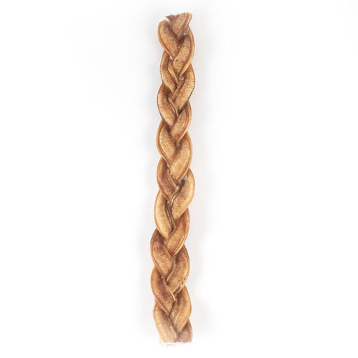Braided Bully Split Dog Treat – All - Natural, Single Ingredient, Long - Lasting Chew - PCI3N - Beef - 11 - 12" - 1 - 2