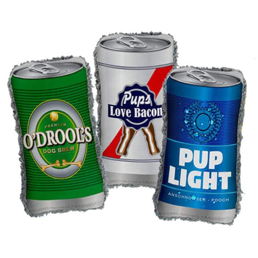 BrewGear Assorted Beverage Dog Toys - CD22 - Beer - Small - 1 ct - 1