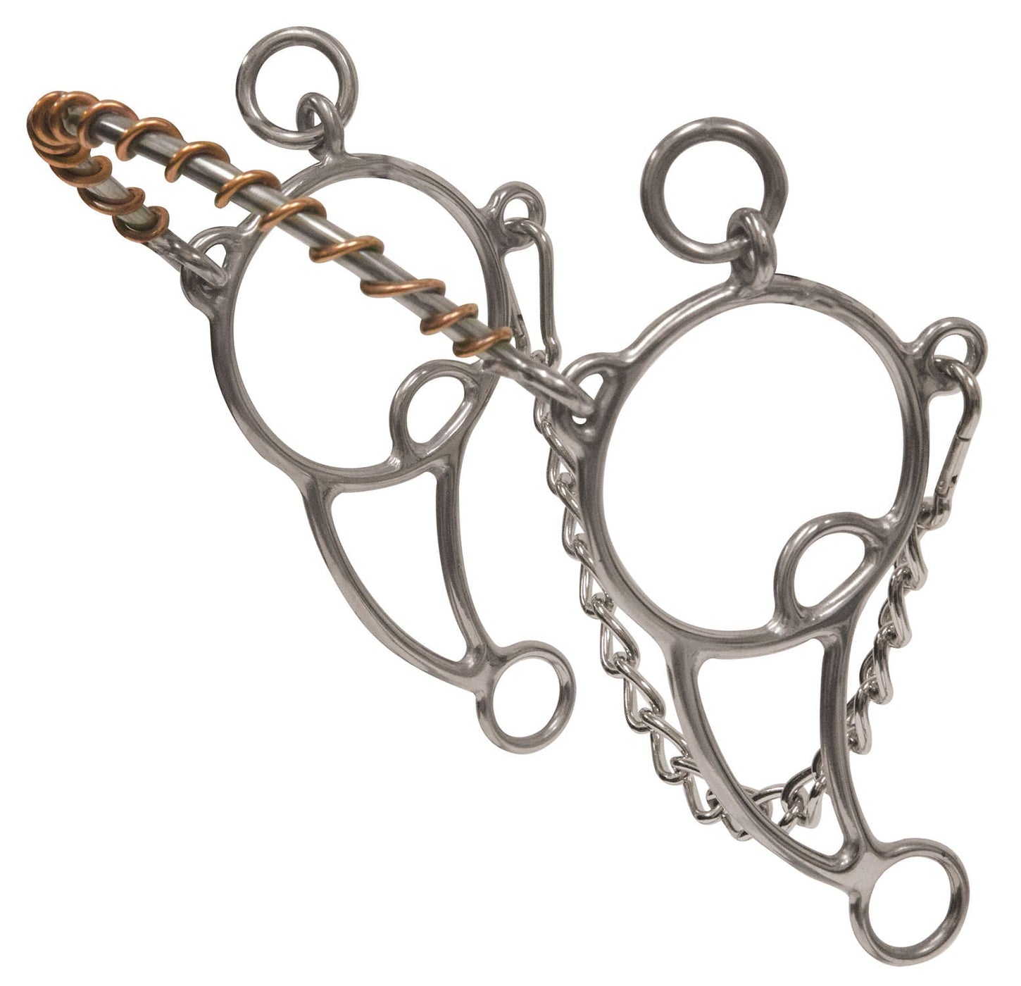 Brittany Pozzi Twisted Wire Hackamore Horse Mouth Bit — Lambert Vet ...