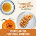 Broth - Licious in Bone Broth - Healthy Belly Recipe Dog Food, 3.5 oz Tray - HE25 - 3.5 oz - Chicken & Pumpkin in Bone Broth - Healthy Belly Recipe - 3