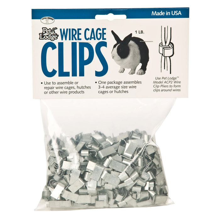 Cage Clips (J Clips), 1 lb - BEK1 - 1